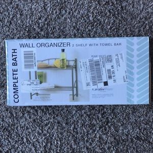 NEW UNOPENED ! Bathroom wall organizer